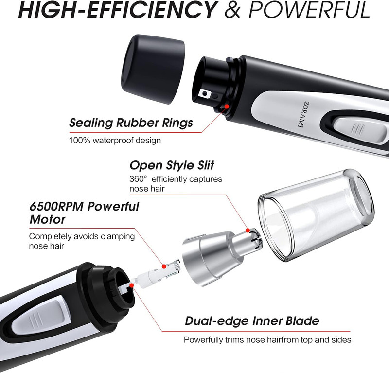 Ear and Nose Hair Trimmer Clipper - 2026 Professional Painless Eyebrow & Facial gallery