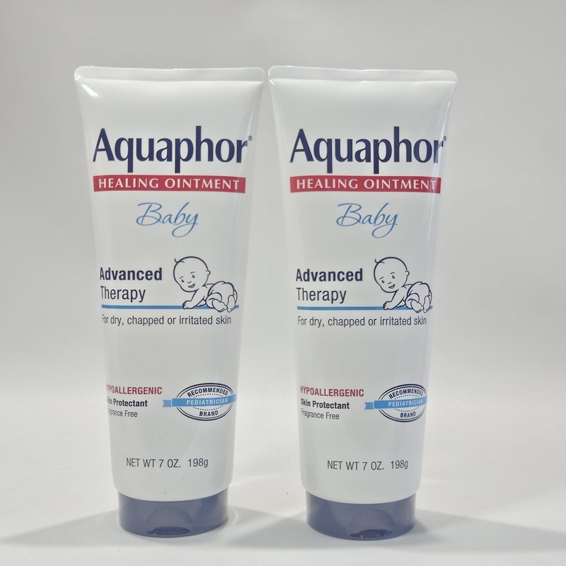 Aquaphor Healing Ointment Baby Advanced Therapy 7oz. Tube – Pack Of 2