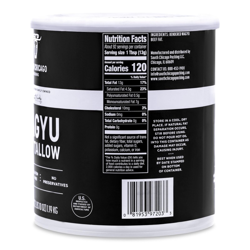 Wagyu Beef Tallow, 42Ounces, Paleo-friendly, Keto-friendly, 100% Pure Wagyu-SALE gallery