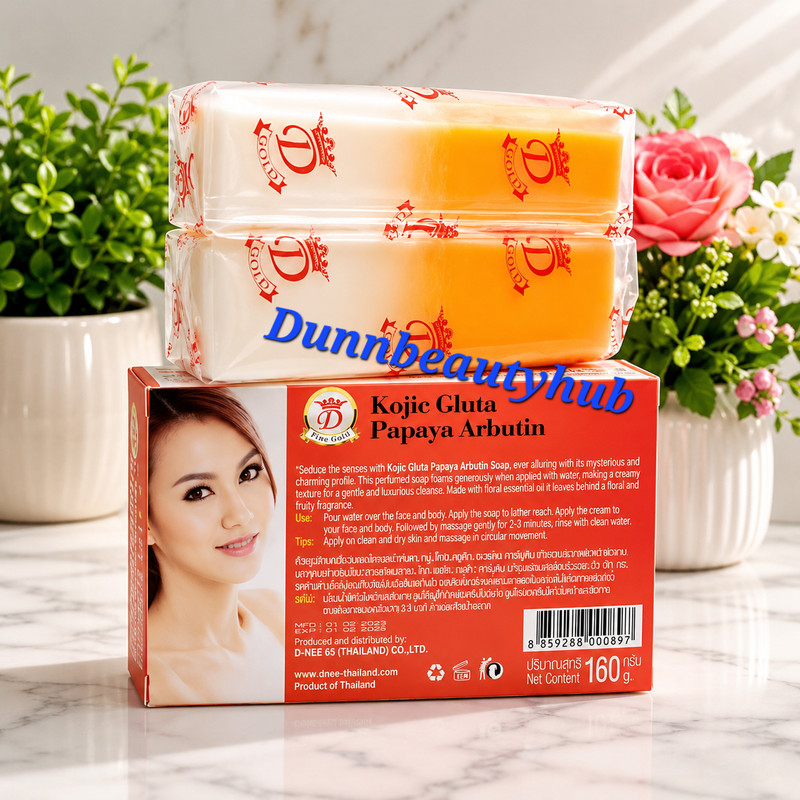 6pcs Kojic white Gluta Papaya Arbutin 7days White Soap 160g gallery