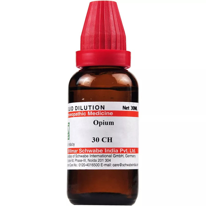 Willmar Schwabe India Homeopathic Opium Dilution (10 – 30ml)