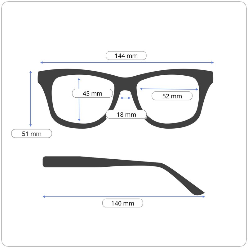 MADISON RILEY FP2132 C6 Multicolor Womens Cat Eye Eyeglasses 52-18-140 B:45 gallery