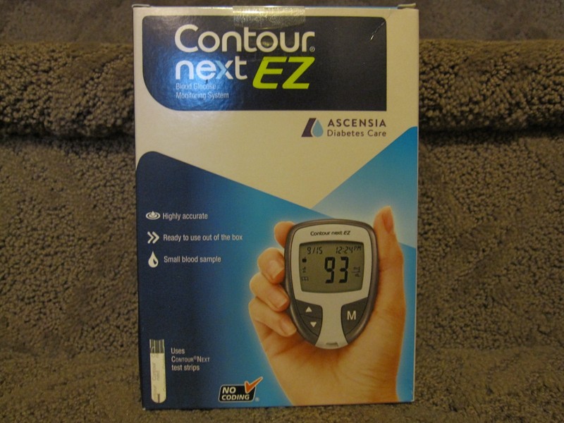 Contour Next EZ Blood Glucose Monitoring System Exp Date 2028-01-01