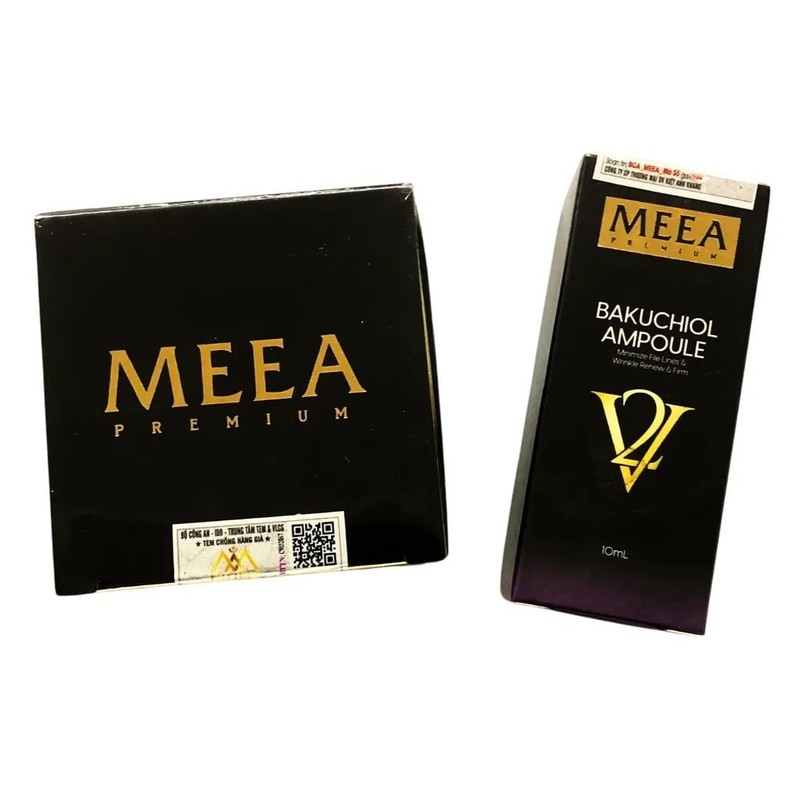 MEEA DNA PRO Collagen Cream + Bakuchiol Serum Anti-Aging Face Skincare Set gallery