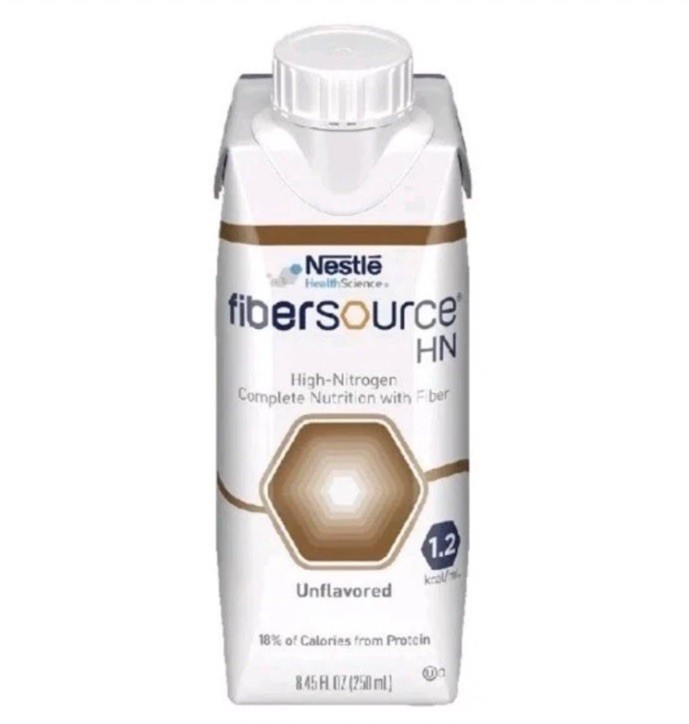 Fibersource HN 1.2 Cal Formula Unflavored 24 Cartons 8.45 oz Full Case
