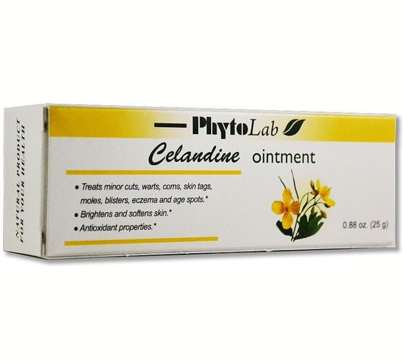 Celandine Ointment 0.88 oz 25 g All Natural PhytoLab