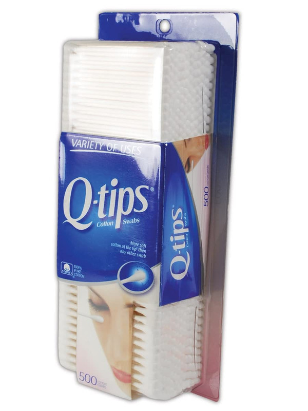 623181 Cotton Swab, Standard, White, 500 Count (Pack of 1)