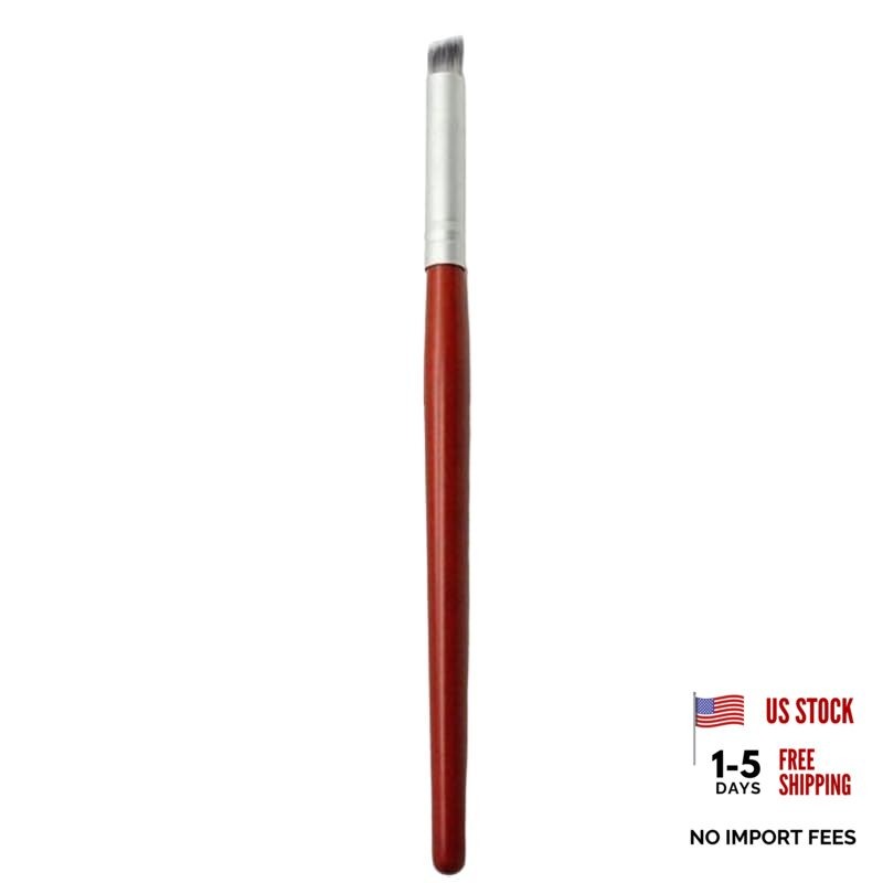 BROWN Wooden Gradient Ombre Nail Brush – Nail Art Brushes () BROWN 1PK
