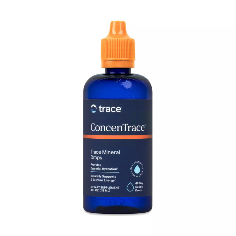 Trace Mineral ConcenTrace Mineral Drops Healthy Cells Energy 4 oz Exp 2027+