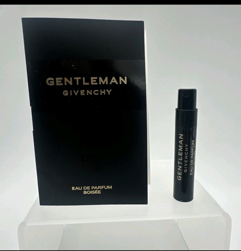 GIVENCHY GENTLEMAN BOISEE EAU DE PARFUM VIAL SPRAY FOR MEN 0.03 Oz SAMPLE SIZE