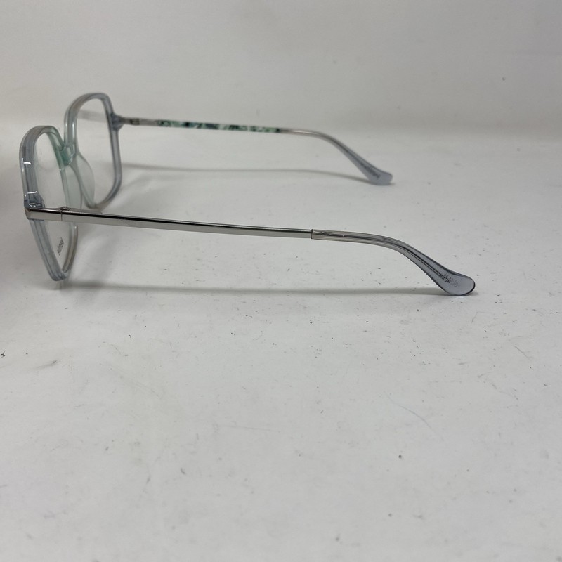KENSIE Eyewear NARRATIVE 52-16-138 Sk Clear Green Blue Flex Hinge VB36 gallery