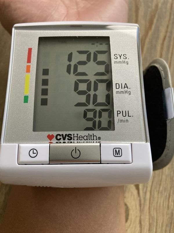 CVS Series 400W Wrist Blood Pressure Monitor Universal Size NEW BP3MY1-2ECVS