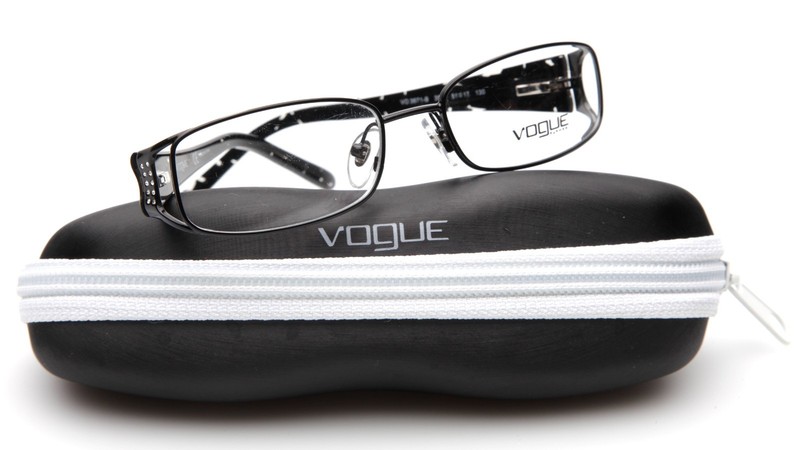 New VOGUE VO 3671-B 352 Black Eyeglasses Frame 51-17-130mm B26mm