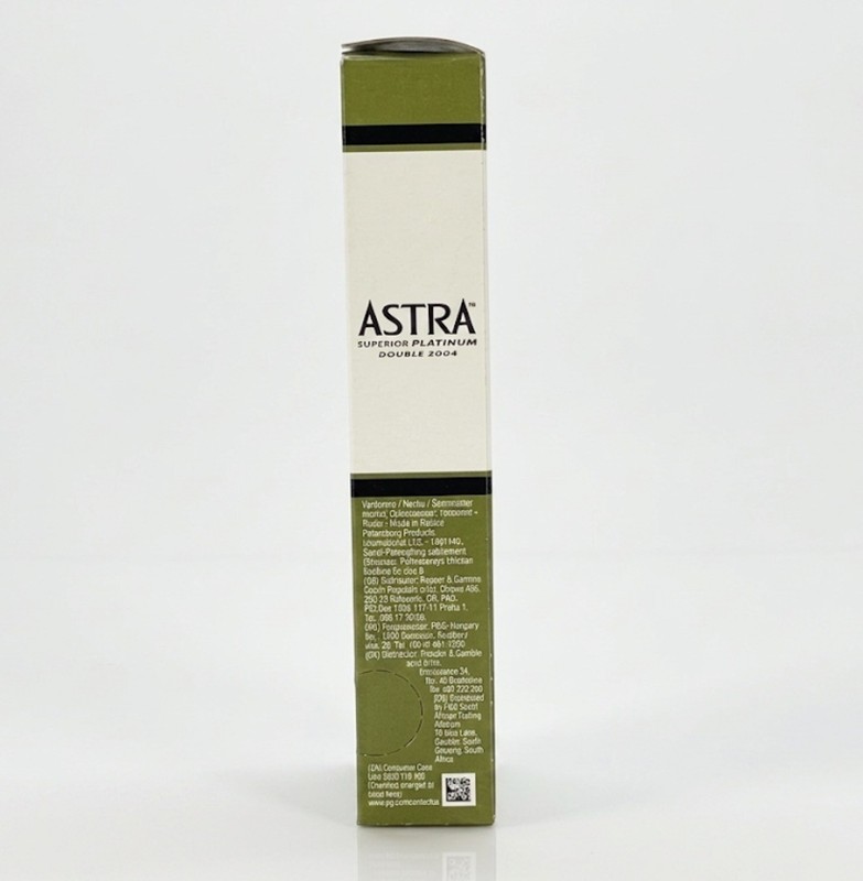 100 ASTRA Superior Platinum Double Edge Shaving Blades Old Stock Made in Russia gallery