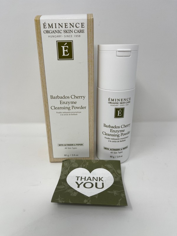 Eminence Barbados Cherry Enzyme Cleansing Powder 80g 2.8oz NEW w/ BOX ~Sealed~