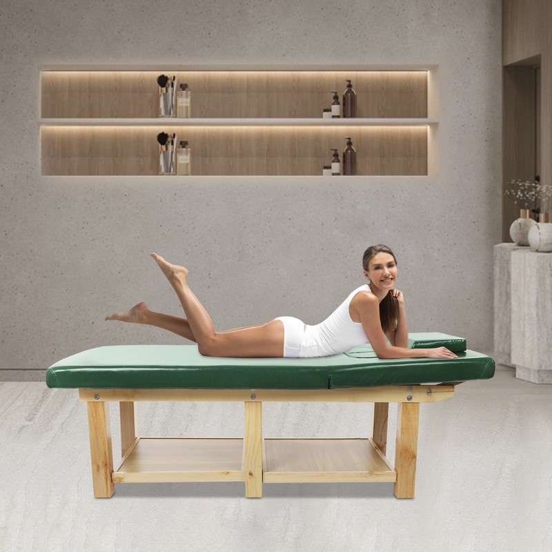 Spa Facial Bed For Beauty Salons Wide Massage Bed Physical Treatment Bed gallery