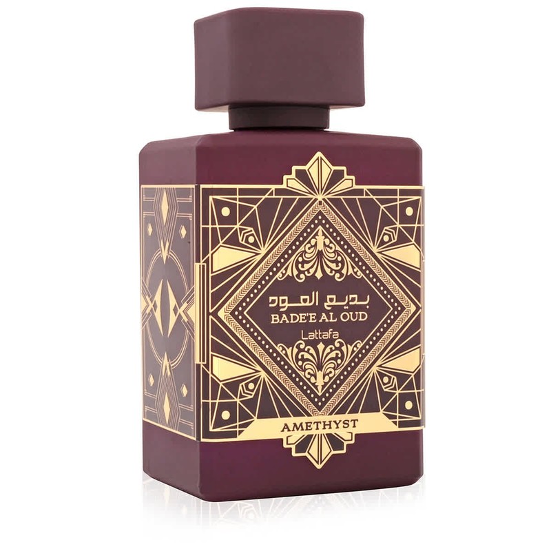 Lattafa Unisex Bade’e Al Oud Amethyst EDP Spray 3.38 oz Fragrances 6291108733875