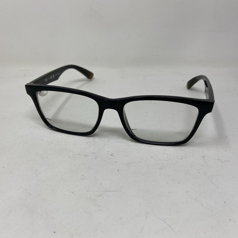 Ray-Ban RB7025 5417 55-17-145 Glossy Black Eyeglasses Frame -587