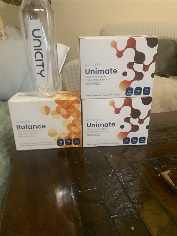 UNICITY (unimate) And (balance) With UNICITY Bottle Month Supply !!