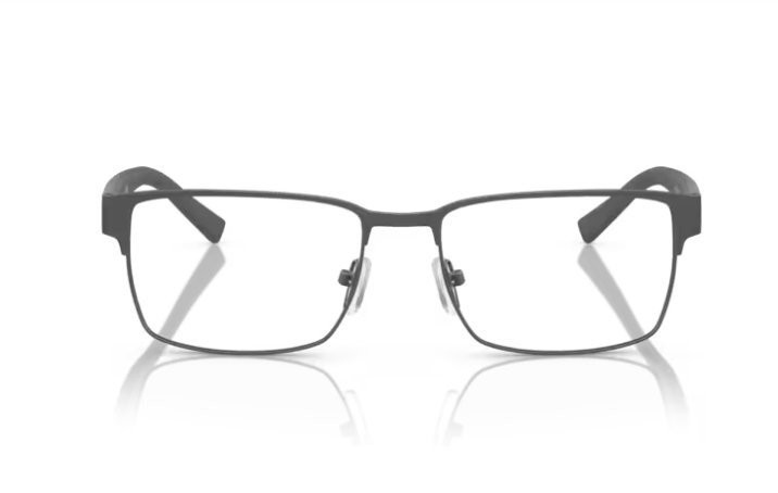 A|X Armani Exchange Men's AX1019 6089 54mm Metal Square Eyeglass Frames gallery