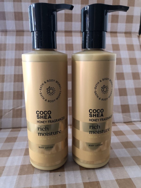BATH AND BODY WORKS X2 Coco Shea Honey Body Lotion