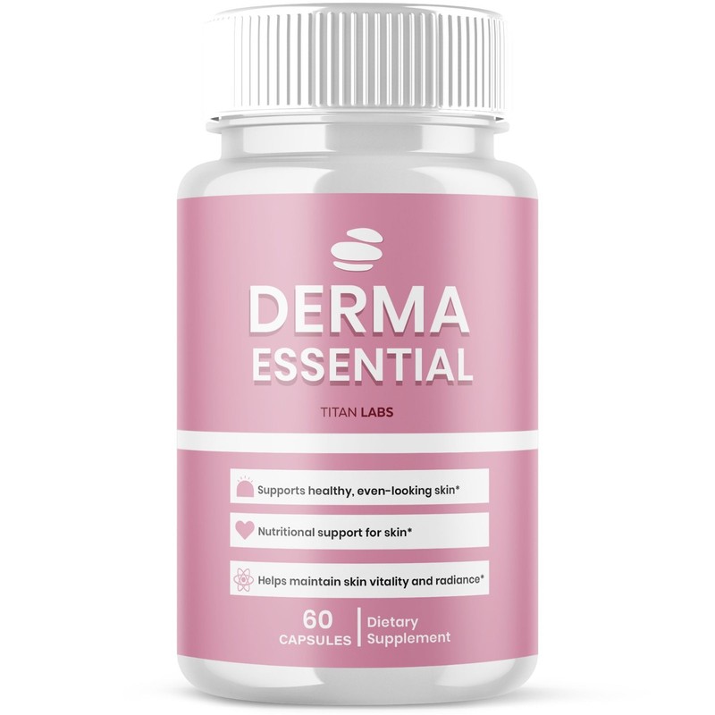 (1 Pack) Derma Essential Advanced Skin Health Support Supplement 60 Capsules