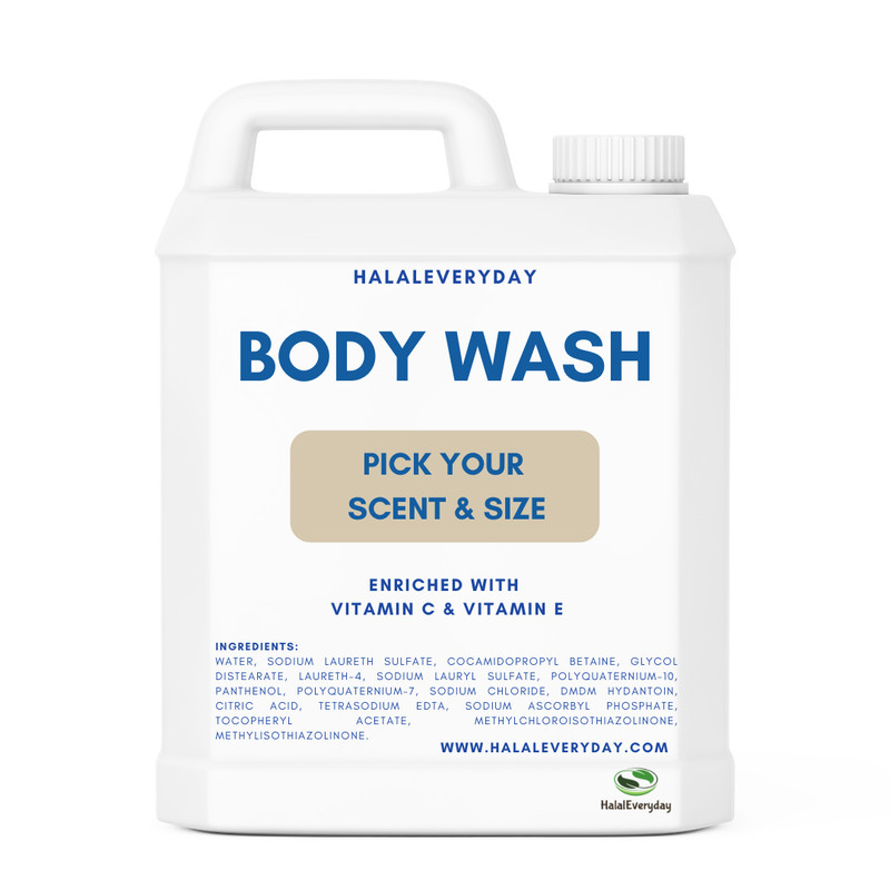 Body Wash Base – Scented & Unscented Natural Enriched With Vitamin C & E Bulk
