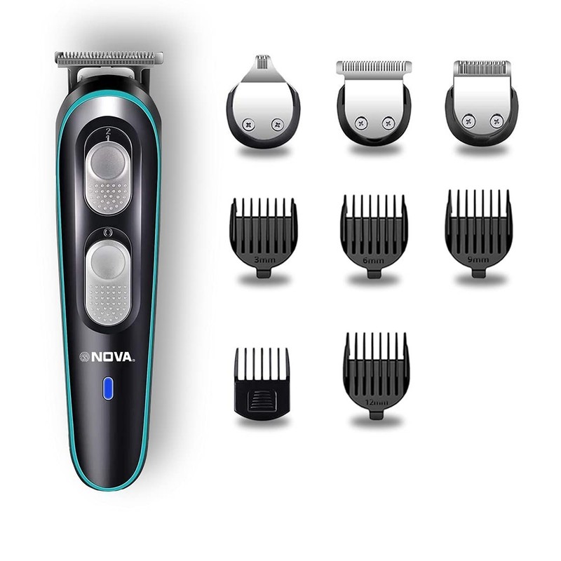 Nova NG 1144 Rechargeable: 120 Minutes Runtime Multi Grooming Trimmer for Men BL