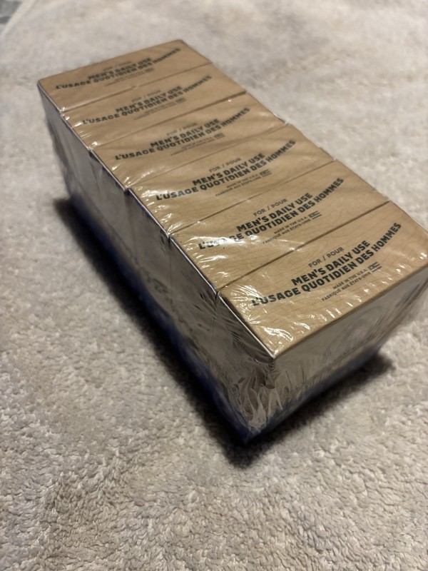 6- Dr. Squatch MEN’S NATURAL Bar Soap FRESH FALLS Scent 5 oz ea. 6 Bars New