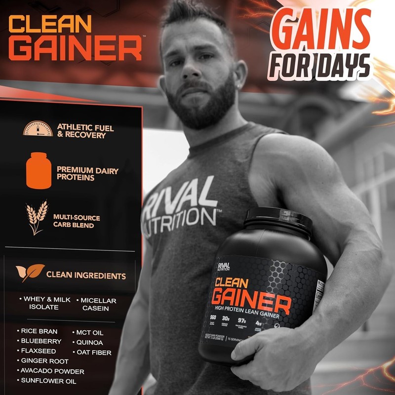 Soft Serve Vanilla Clean Gainer - 5lb High-Octane Muscle Fuel, Safe Formula gallery