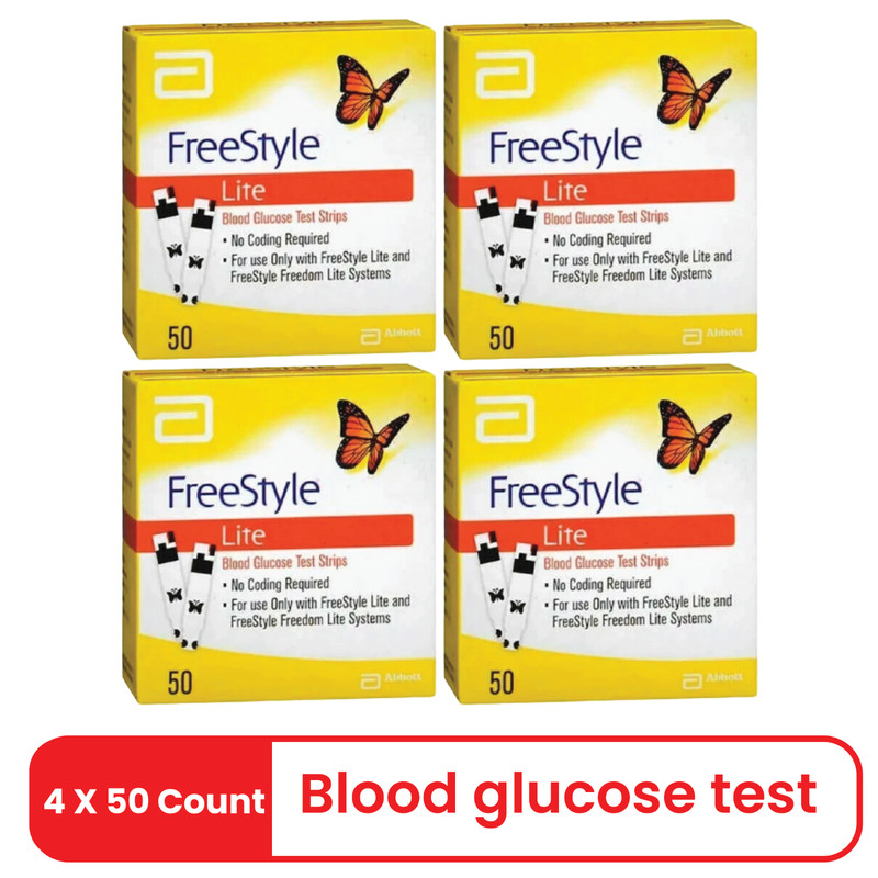fr-ee-$tyle lite test $trips 50 count (4 x 50) 100 strips, EXP-04/2027 gallery