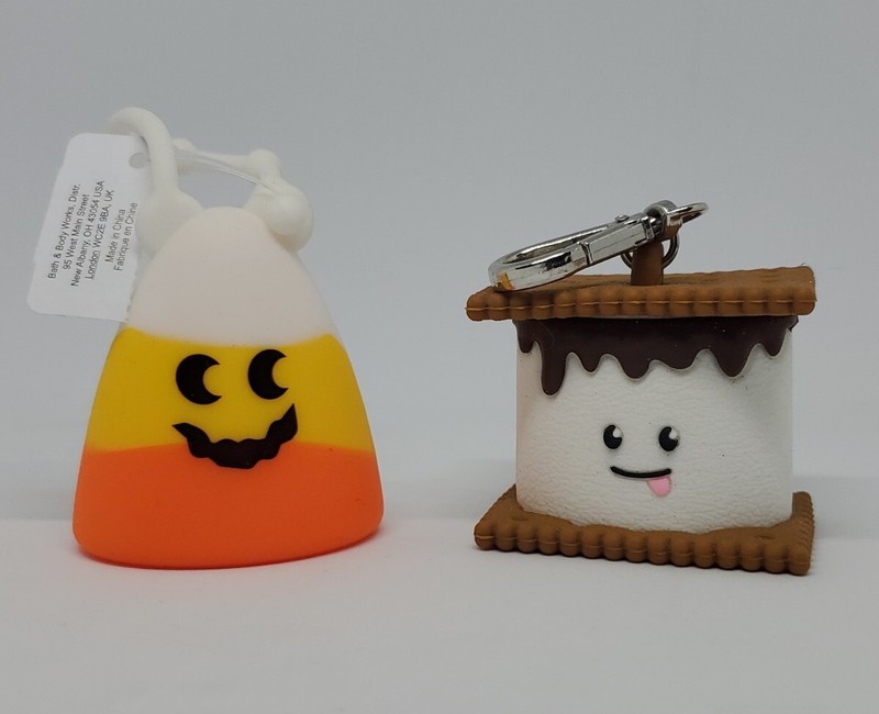 Bath and Body Works CANDY CORN NEW and SMORES MARSHMALLOW (nwot) Pocket Holders