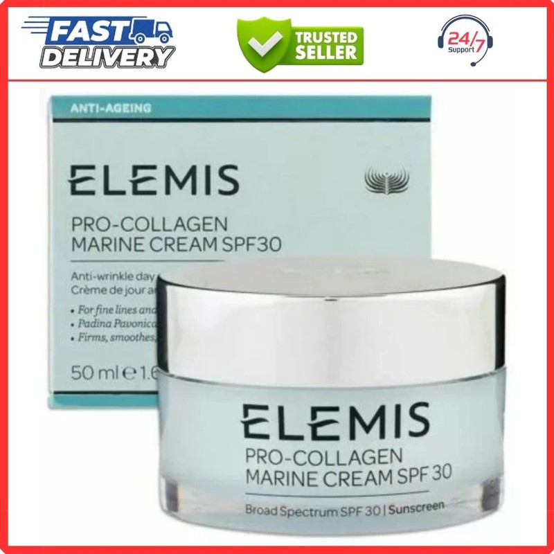 Elemis Pro-Collagen Marine Cream SPF 30 1.6 oz 50 ml Genuine NEW SEALED