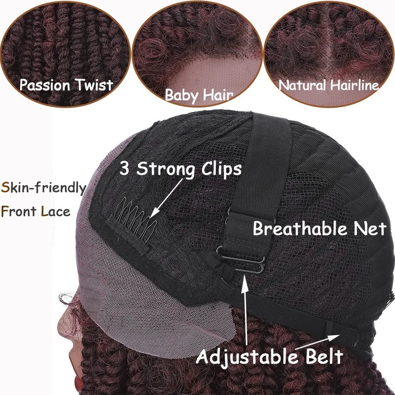17" Synthetic Passion twist. gallery