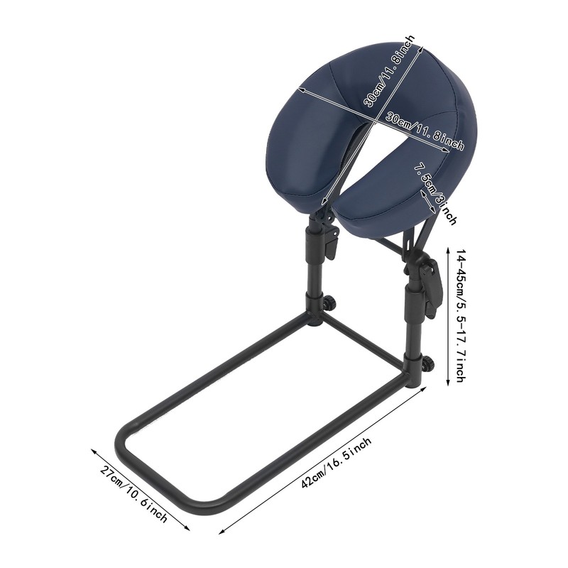 Massage Headrest For Bed Adjustable Massage Face Cradle Portable Massage Table gallery