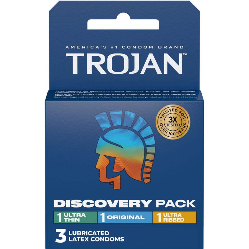 Trojan Enz Non-Lubricated Condoms - 3 Pack gallery