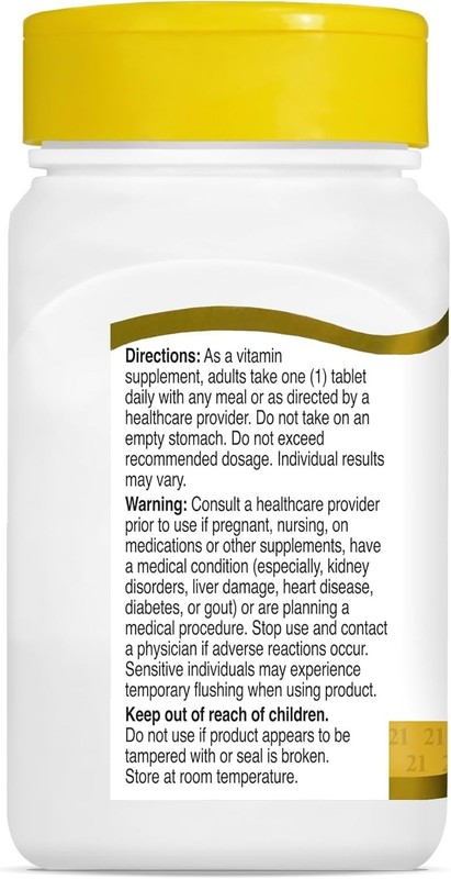 HealthCare Niacinamide 500 mg Prolonged Release - Vitamin B-3, 110 Count gallery