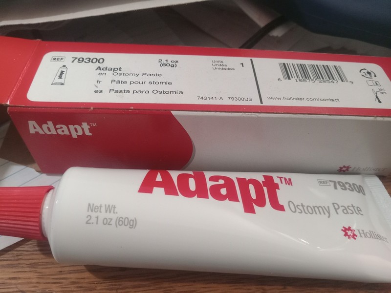 1 Hollister Adapt 2.1 oz Ostomy Paste 79300 Exp. 08/2028