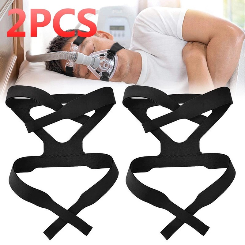 Universal 2Pcs CPAP Mask Headgear Strap For ResMed Mirage Philips Respironics gallery