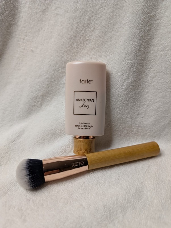 TARTE Amazonian Clay Tinted Serum 1.69oz / 50 mL 12N Fair Neutral With Brush