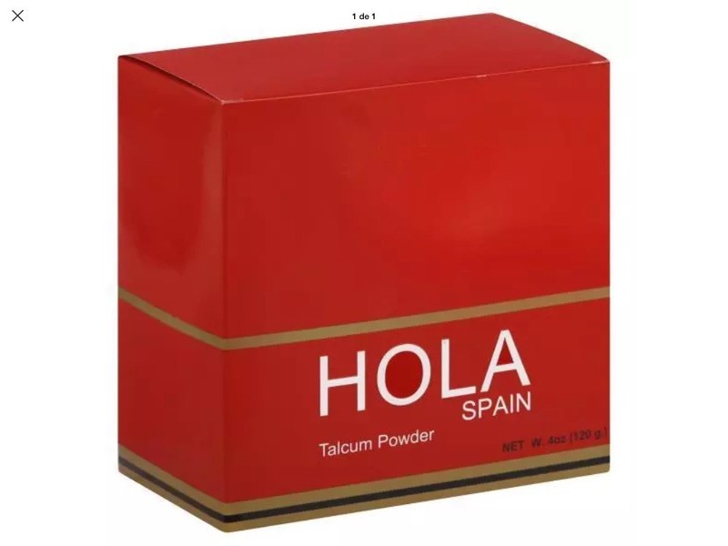 HOLA SPAIN SKIN PETAL TALCUM POWDER AND PUFF gallery