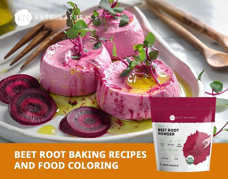 Nutrient-Packed Organic Beet Root Powder - 8oz for Healthy Smoothies & Recipes gallery