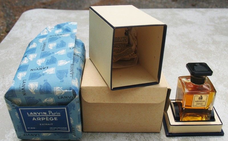 Vtg 1960’s NIB Lanvin Arpege Extrait 28 gm Env P Flacon in Factory Sealed Bottle