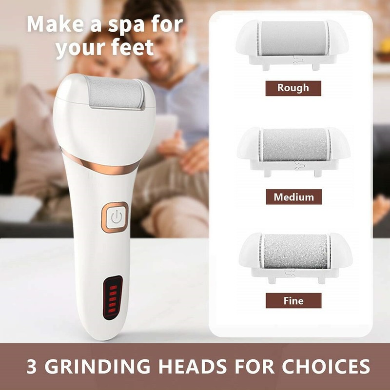Professional Electric Foot Grinder File Callus Dead Skin Remover Pedicure Tool gallery