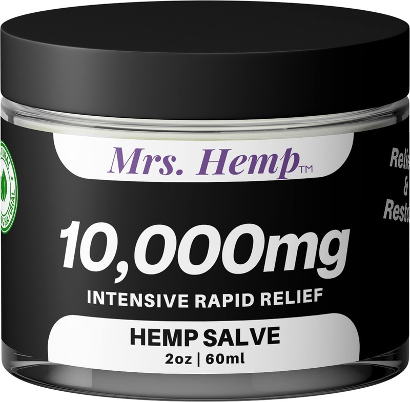 | 10,000 MG Hemp Extra Strength Salve | Ideal for HIPS, Joints, Neck, Back, E…