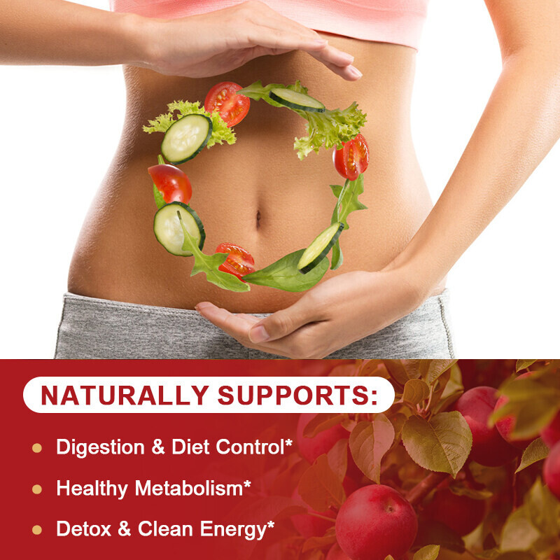 Apple Cider Vinegar Capsules - 1600 Mg Per Serving - Weight Loss Supplement gallery