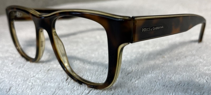 Dolce & Gabbana DG3252 3049 Havana Brown Tortoise Eyeglasses Frames 54-20-145
