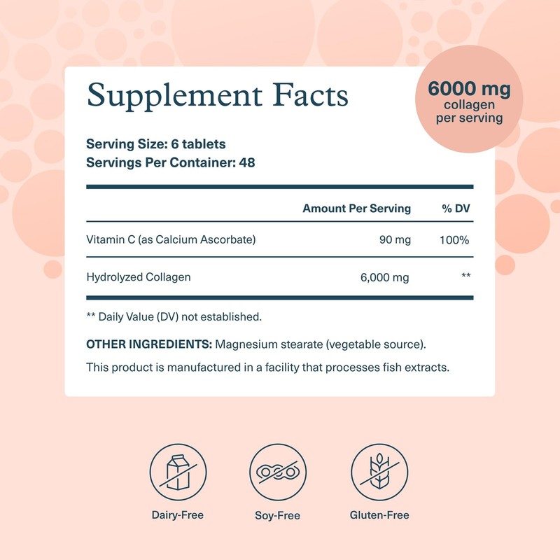 Youtheory Advanced Collagen - 6,000 mg 290 Count (Pack of 1), Black gallery