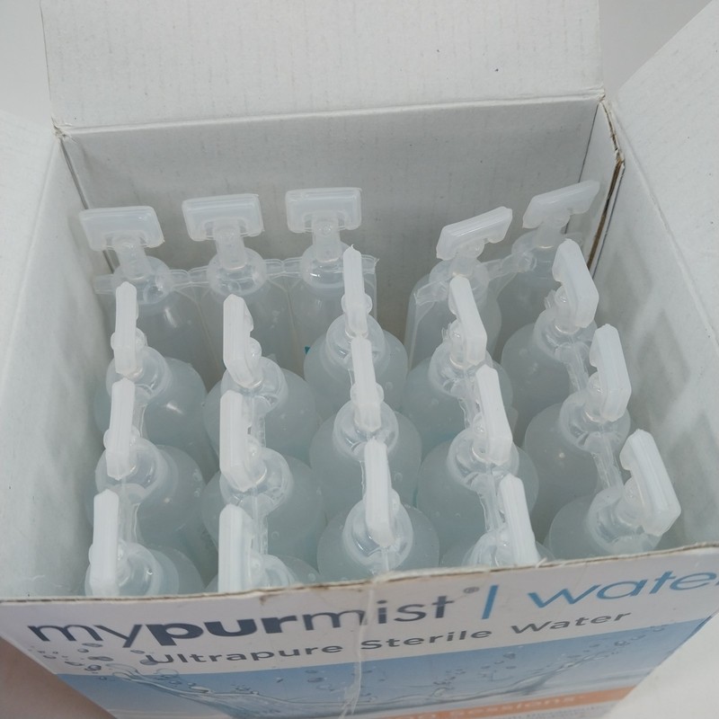 MyPurist | Water Ultrapure Sterile 20 Count Exp. 01/2029 – Free Shipping
