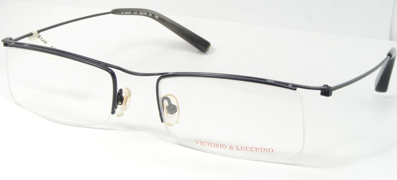 Vintage VICTORIO & LUCCHINO VL 56181 112 DARK EGGPLANT EYEGLASSE 52-18-140 NOTES